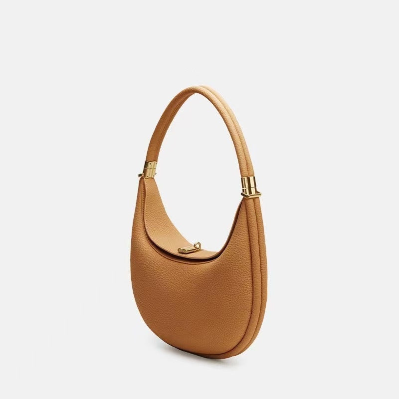 Gianna Leather Medium Shoulder Bag