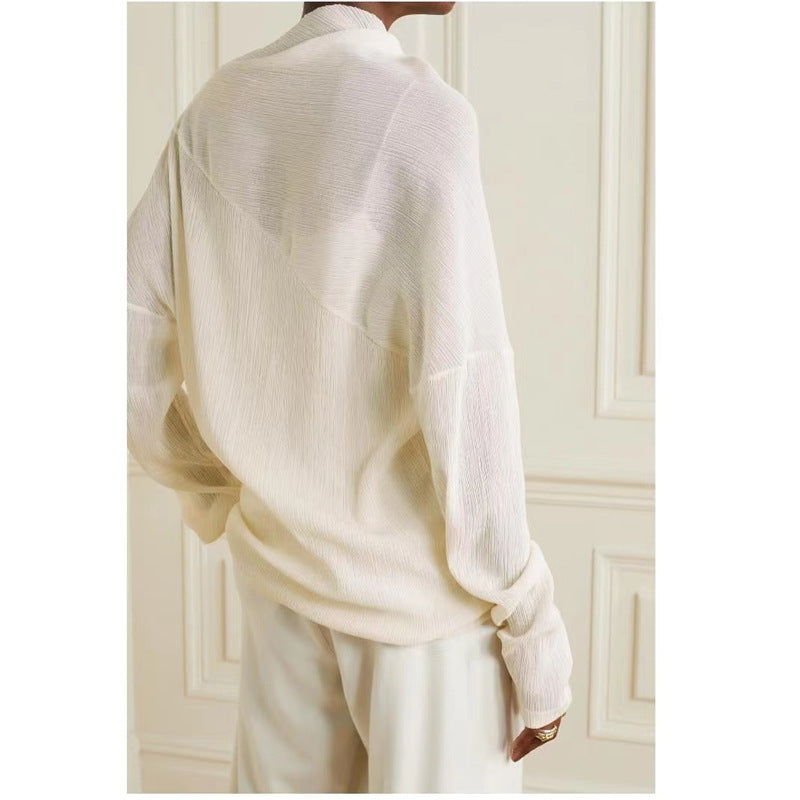 Long Sleeve Sheer Top